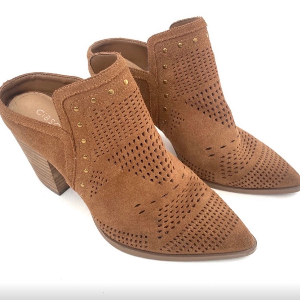 Gibson Latimer Suede Nora Mules